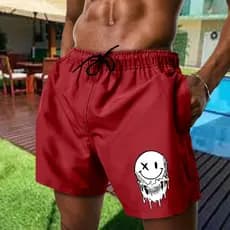 Short Tactel Grosso Masculino Mauricinho Adulto Surf Praia Piscina Secagem Rápida Academia Bermuda