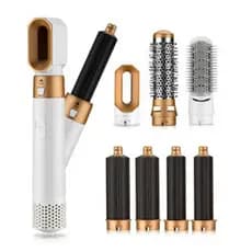 Escova Secador de Cabelo 5 em 1 Multifuncional 110v