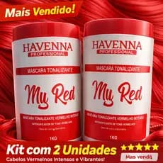 Mascara Matizadora Vermelha 2kg