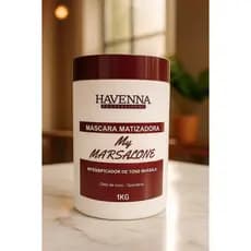 Máscara Matizadora Marsala 1kg – Intensifica e Realça o Tom dos Cabelos Coloridos