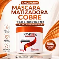 Mascara Matizadora para cabelos cobre/ruivos 500g