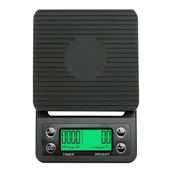 Balança De Café De Precisão 0,1g Alta Com Temporizador Digital De Cozinha LCD