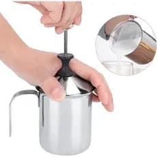 Caneca Cremeira de Leite em Aço Inoxidável 304 – 400ml/800ml