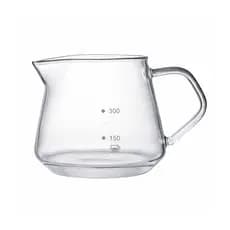 Jarra Vidro Borossilicato 300ml Com Marcação Café Suco