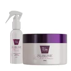 Kit De tratamento 1 Vitamina Sublime Hair+ 1 Máscara Antiqueda