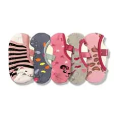 2 / 4 prs Meia Sapatilha Infantil Antiderrapante n 30 a 36 Pilates Yoga Ballet