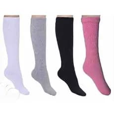 3/6 pares Meia Aeróbica fitnes 3/4 Cano alto 34a40 inverno 70% Algodão frio colegial meião academia caminhada corrida