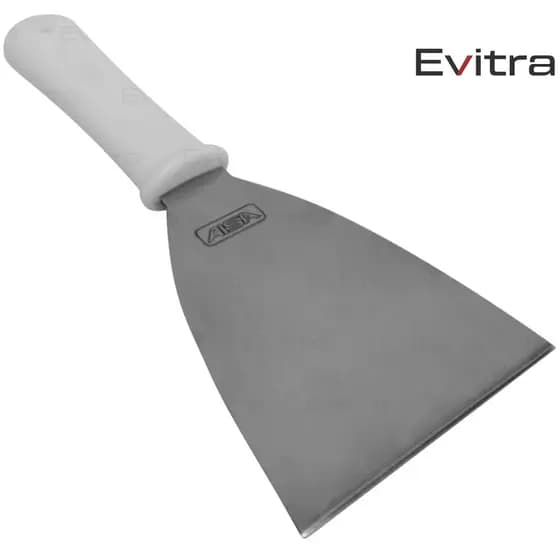 ESPÁTULA INOX ORIGINAL Cortador fatiador triturador manual de alimentos lanche chapa gourmet