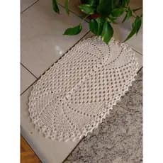 Tapete crochê  tapete  60x35