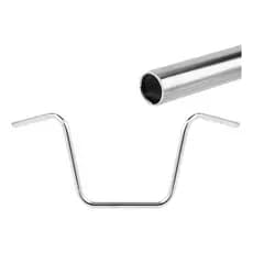 Guidon Guidão Seca Suvaco Shadow Boulevard M800 Savage Preto Cromado Aço