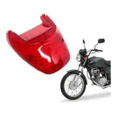 Lente Lanterna Vermelha Honda Cg Titan Fan 125 2000 Ate 2008