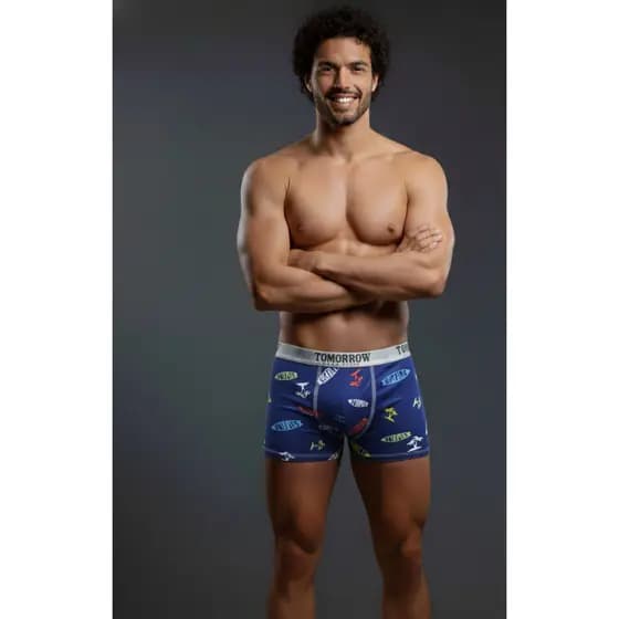 Kit 4 Cueca Boxer TW Masculina Adulto Microfibra Forro Cuecas Box ESTAMPAS VARIADAS (FOTOS ILUSTRATIVAS)