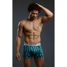 Kit 5 Cueca Boxer Masculina Adulto Microfibra Forro Cuecas Box Masculino - Roupa Íntima