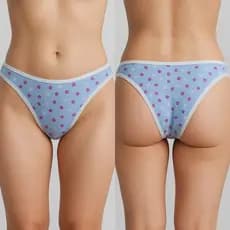 10 Calcinhas Conforto de cotton 100 % Algodão