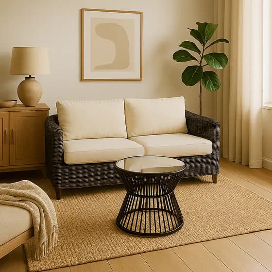 Mesinha Ampulheta Fibra Sintética Tampo Espelhado Diversas Cores Decoração Ambientes Luxo