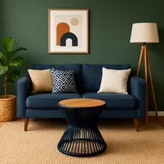 Mesa Ampulheta em Corda Nautica — Design Moderno, Resistente, Área Externa, Varanda e Jardim Luxo