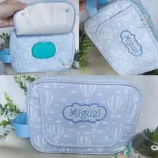 Necessaire Porta fraldas UniDuni/Porta-fraldas e Lenços Umedecidos