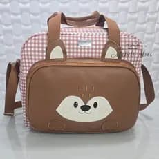 Bolsa Maternidade Raposinha/Mala Maternidade/Bolsa raposa
