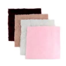 Oferta Relâmpago🔥🔥  Kit 10 Pano Felpudo macio soft 30x30 cm anti risco limpa a seco flaneta.