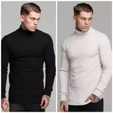 Kit 2 Cacharrel Masculina Canelada Gola Alta