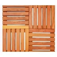 Apoio 30x30 Pisos Deck Cor MADEIRA NATURAL