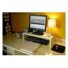 Suporte De Monitor Para Mesa Natura - Madeira Maciça