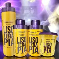 Kit Progressiva Lisoterapia S/Formol + Shampoo e Condicionador + Máscara Reconstrutora Liso Imediato