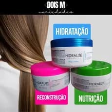 Cronograma Capilar Tratamento Hidratação Nutrição e Reconstrução Intenso 3x 300g - Hidralize