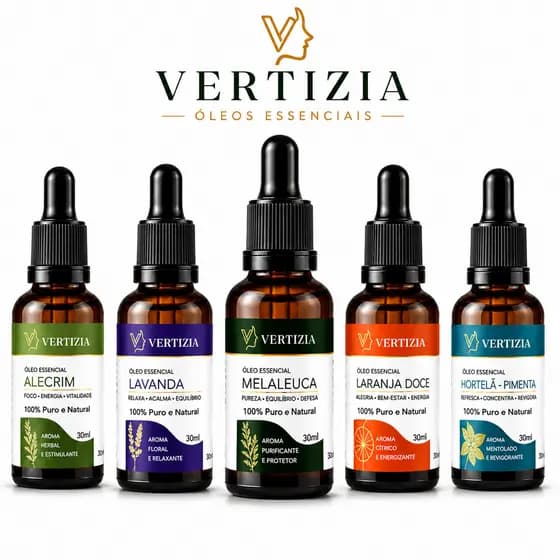 Óleo Essencial De Melaleuca Alecrim Lavanda Laranja doce Hortelã-Pimenta 100% Puro 30ml Aromaterapia