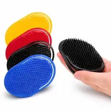 Escova Desembaraçadora Pata Oval Antinó Para Todos Cabelos Pente Masculino Bolso Barba(CADA UNIDADE)