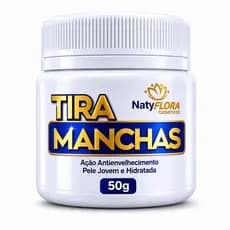 Creme Removedor de Manchas Tira Manchas Ação Antienvelhecimento 50g NatyFlora