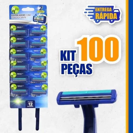 100/60/30 Prestobarba Aparelho de Barbear 2 Lâmina Com Fita Lubrificante Barbeado Descartável PROMOÇÃO