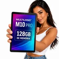 Tablet M10 Wifi 128gb 6gb Ram Tela 10.1 Bluetooth Multilaser Cor Cinza