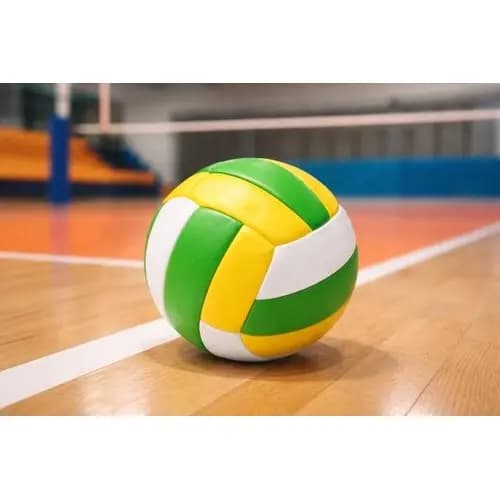 Bola Volei Infantil 63cm Colorida Leve Macia Duravel Diversao Segura Crianças