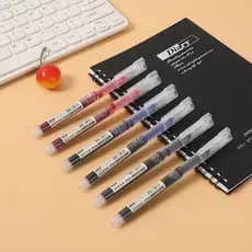 1 Pç Caneta Esferográfica Com Líquido E Secagem Rápida Para Estudantes/Escritório 3 Cores
