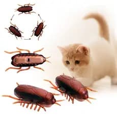 1 Pç Brinquedo De Simulação De Baratas / Gatinhos / Interativos Para Pets / Gatos