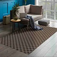 Tapete Jacquard Antiderrapante 132x200 Casa Blanca Casa Dona