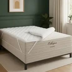 Pillow Top Ortobom 200 Fios Percal 100% Algodão Hipoalérgico Super Macio Premium