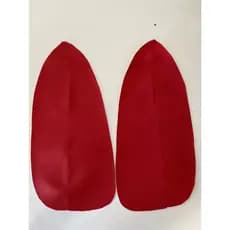 Forrinhos de porta p/ Gol 2022 4 pçs Vermelho