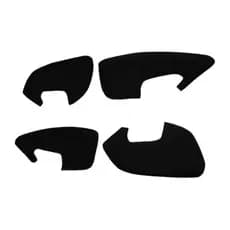 forrinho de porta em corino preto para gol g5 g6 g7 e voyage
