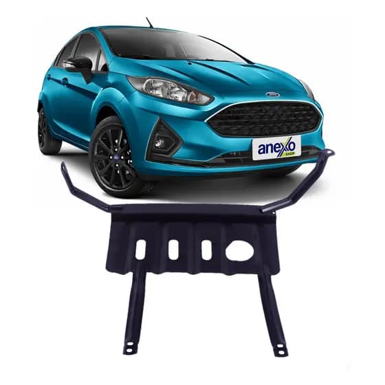 Protetor Motor New Fiesta 2013 A 2019 Peito Aço Cárter 1mm