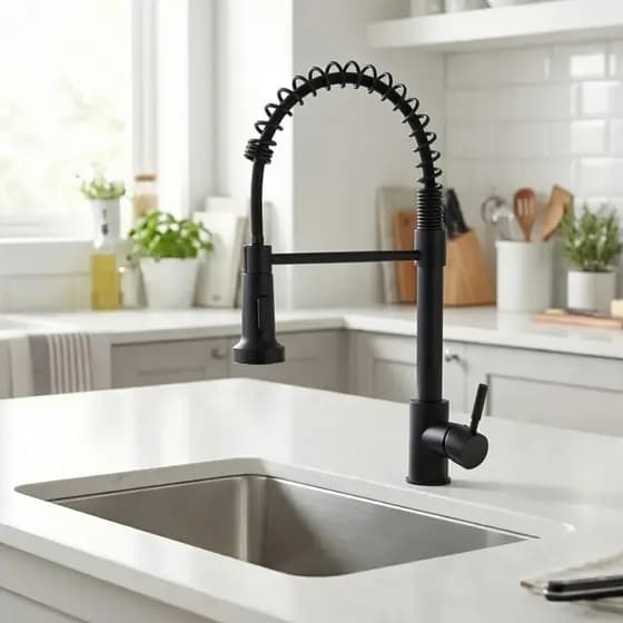 Torneira Gourmet Cozinha Bancada Com Extensor Chuveirinho Spray Torneira Flexivel para Cozinha