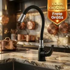Torneira de Pia de Cozinha Quente e Frio Monocomando Torneira Flexivel Para Cozinha Pia Misturador