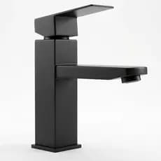 Torneira Para Pia de Banheiro Preto Torneira Para Pia de Banheiro Inox Bica Baixa Para Lavabo