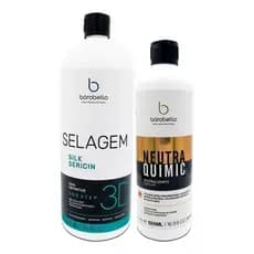 Borabella Selagem 3d Silk 1l + Neutra Quimic 500ml