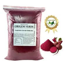 Beterraba Em Pó 100% Puro - Produto Natural - Original