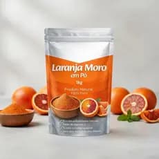 Laranja Moro em Pó 100% Pura Safra Nova Qualidade Premium - Empório Terra Nativa