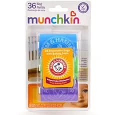 Refil Saco Descartável Munchkin Arm & Hammer 36 Unidades com Bicarbonato