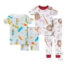 Kit de pijama Burt's Bees Kids - Esportes