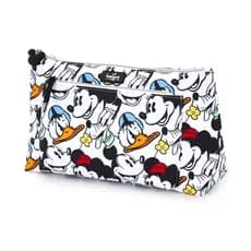Necessaire Disney x Primark Mickey Donald Pluto Estampada com Zíper e Bolso Frontal
